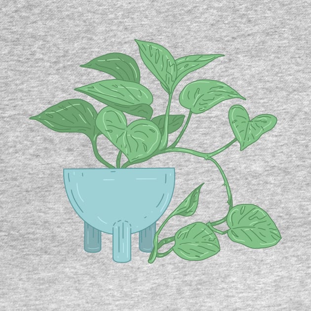 Pastel Pothos by DearestQ